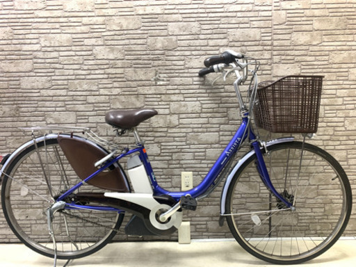 決算SALE 東京23区配達無料　新基準　ブリヂストン　アシスタ　8.1Ah リチウム 電動自転車☆中古☆BS☆ 26