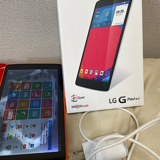 【終了】タブレットLG GPad 8.0 ジャンクAndroid...