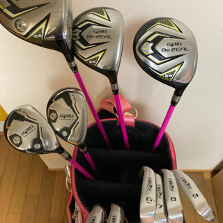 本間　ホンマ　イボミモデル　特注品　ゴルフクラブフルセット　キャディバッグ付き