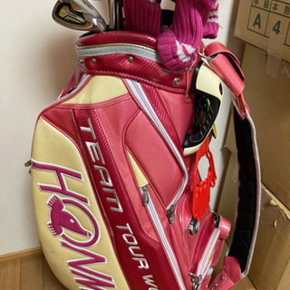 本間　ホンマ　イボミモデル　特注品　ゴルフクラブフルセット　キャディバッグ付き