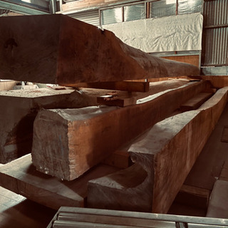 宮崎で購入した檜、桧原木