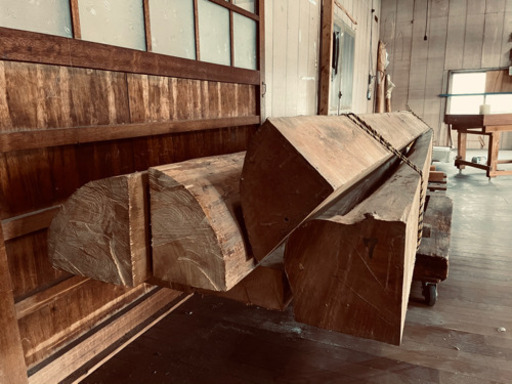 宮崎で購入した檜、桧原木 - その他 