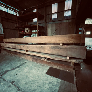 宮崎で購入した檜、桧原木