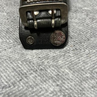 ストップライト レザー リストバンド アイアンクロス 草彅着