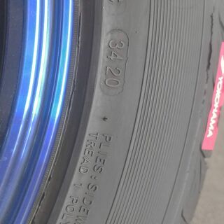 受け渡し予定者決定】昨年購入の16インチアルミ、ブルークリア色の