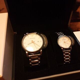 エンポリオ アルマーニ ペアウォッチ