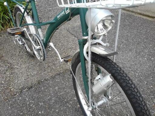 中古自転車1543 前後タイヤ新品！PANTONE UNIVERSE 20インチ 6