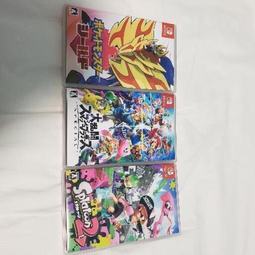 任天堂スイッチ スマブラ\u0026スプラトゥーン2\u0026ポケットモンスターシールド セット