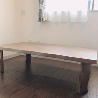 【ネット決済】天然木化粧繊維板　座卓　ローテーブル