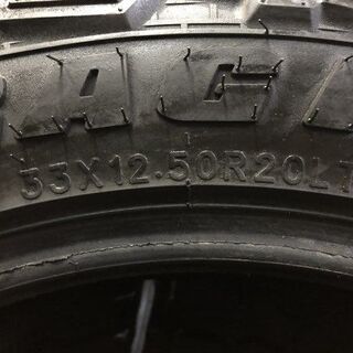 FEDERAL COURAGIA M/T 33X12.50R20LT 10PR 20インチ 夏タイヤ 4本 バリ 