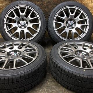 BS BLIZZAK VRX2 225/45R17】スタッドレス【社外ホイール 17インチ 7.5