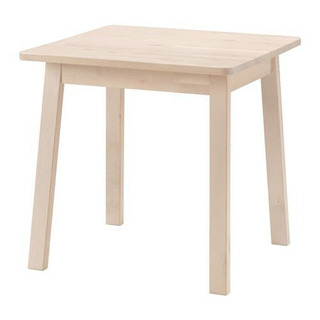 【ネット決済】【イスとセット！】IKEAダイニングテーブル、イス2脚