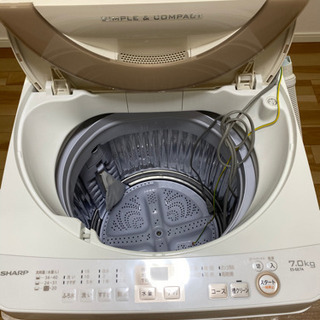 洗濯機　シャープ　ES-GE7A