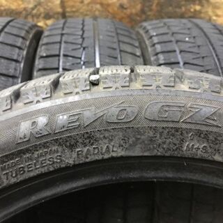 BS BLIZZAK REVO GZ 215/45R17 17インチ スタッドレス 4本 プリウス レガシィB4 レガシィツーリングワゴン BRZ等　(TA390) クレジットカード QR決済可能