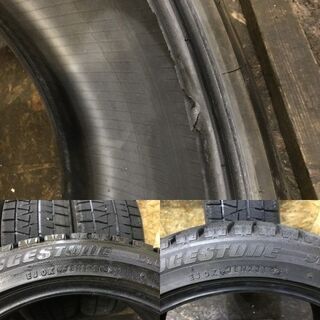 BS BLIZZAK REVO GZ 215/45R17 17インチ スタッドレス 4本 プリウス レガシィB4 レガシィツーリングワゴン BRZ等　(TA390) クレジットカード QR決済可能