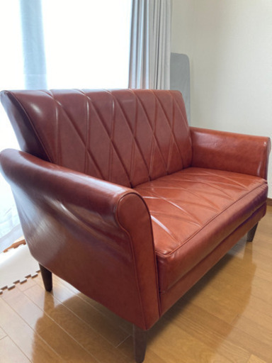 お値下げしました◎】合皮2人掛けソファ www.inversionesczhn.com