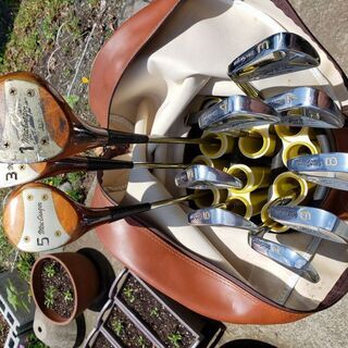 6/22】ゴルフクラブ セット メンズ 左用 ゴールデンベア