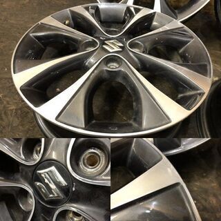 SUZUKI スズキ ワゴンR 純正ホイール 15インチ 4本 4.5J4HPCD100+45 (VHO166) クレジットカード QR決済可能