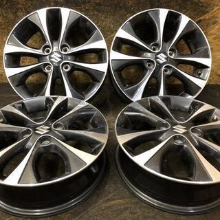 SUZUKI スズキ ワゴンR 純正ホイール 15インチ 4本 4.5J4HPCD100+45 (VHO166) クレジットカード QR決済可能
