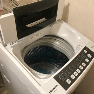 6/8受け渡し希望　Hisense HW-T55C 洗濯機