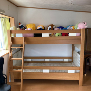決まりました】美品 2段ベッド - 二段ベッド 