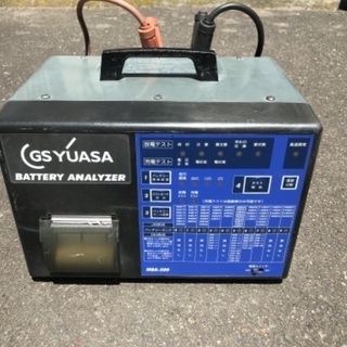 【ネット決済・配送可】バッテリー テスター GS YUASA ジャンク