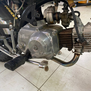 モンキー Z50 6vエンジン メッキタンク RPM風マフラー 4mini 純正