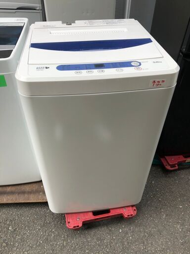 ☆中古 激安！！YAMADA　2018年製　全自動洗濯機　YWM-T50A1　5ｋｇ　DF004　￥9,800！！