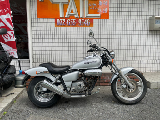★22万円　マグナ50 整備済み！程度良好！ノーマル車！セル1 実働車★ホンダ　マグナ　AC13