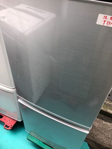 ☆中古 激安！！ SHARP　ノンフロン冷凍冷蔵庫　SJ-14Y-S　137L　2014年製　DF006　￥8,500！！