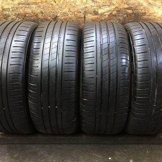 【HANKOOK KINERGY ECO 235/50R18】夏タイヤ【TOPY ANEVIAS 18インチ 8J5HPCD114.3+38】2017年製 アルファード ヴェルファイア等　(VTN444) クレジットカード QR決済可能