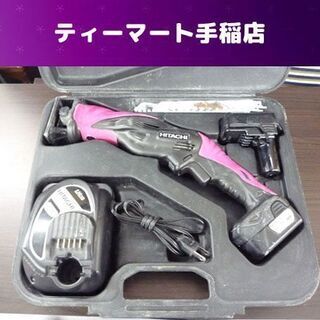 日立工機 コードレスセーバソー CR 10DL 10.8V 充電器 バッテリー×2 ...