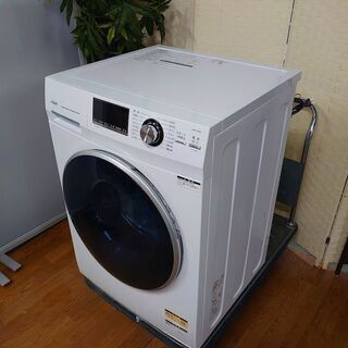 アクア ドラム式全自動洗濯機 AQW-FV800E 洗濯8.0k...