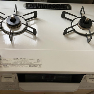お譲り先決まりました。】グリル付ガステーブル リンナイ ホワロ 左