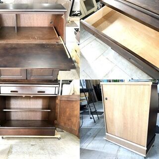 札幌近郊 送料無料 大雪木工☆ゼニス30 ライティングデスク ビューロー