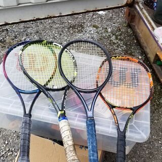 テニス　ラケット　🎾　　中古　4本セット