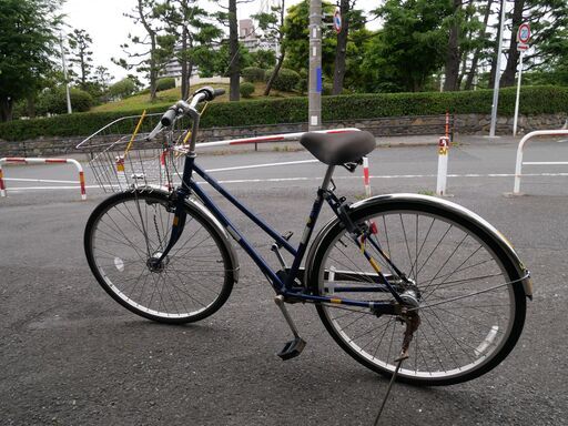 塩野自転車製 ２７インチ シティサイクル(内装３段)
