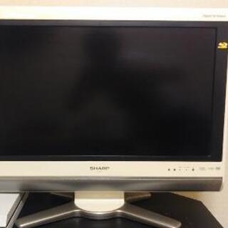 ［取引決まりました］26型シャープ液晶テレビ譲ります