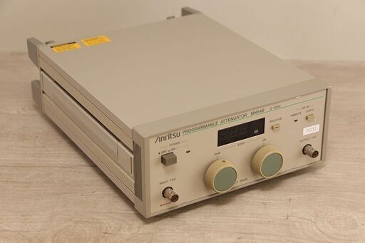 ANRITSU アンリツ ATTENUATORS 光減衰器 MN64B 0-1GHz (J937sxY)