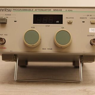 ANRITSU アンリツ ATTENUATORS 光減衰器 MN64B 0-1GHz (J937sxY)