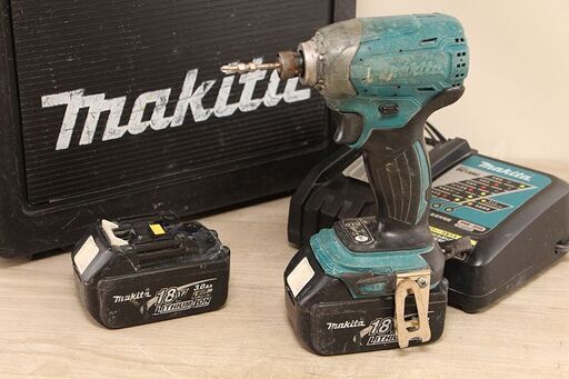 makita マキタ 18V 充電式 インパクトドライバ TD147DRFX 錆少々有 (D4065anxY)