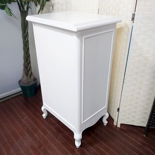 h猫脚4段チェスト  収納家具 店頭引取大歓迎♪ R3545)