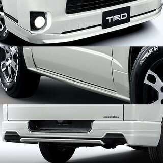 ハイエース TRD エアロ 3点 新品 未開封 パールホワイト