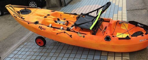 足漕ぎカヤック モンベル・RIOT MAKO10(インパルスドライブ 足漕ぎカヤック モンベル・RIOT MAKO10(インパルスドライブ