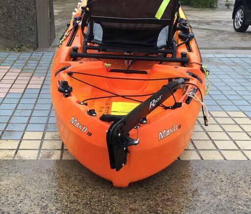足漕ぎカヤック ストア モンベル・RIOT MAKO10（インパルスドライブ  