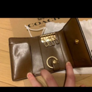 美品！！COACH キーケース 袋付き