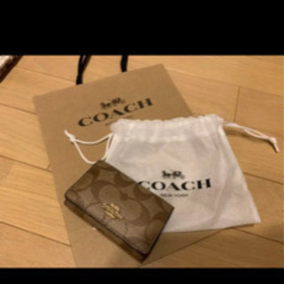 美品！！COACH キーケース 袋付き