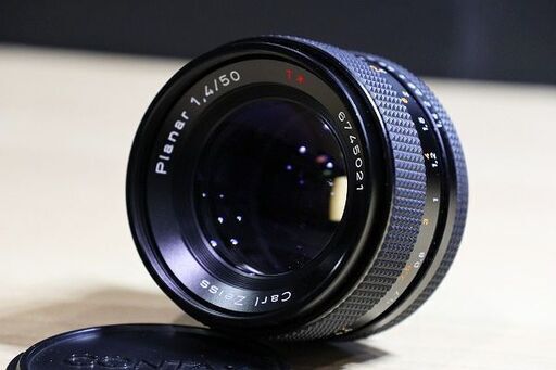 【苫小牧バナナ】美品 CONTAX Carl Zeiss Planar F1.4 50mm T＊ レンズ カメラ カールツァイス プラナー レンズ♪