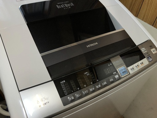 洗濯乾燥機 8kg 日立BW-D8TV