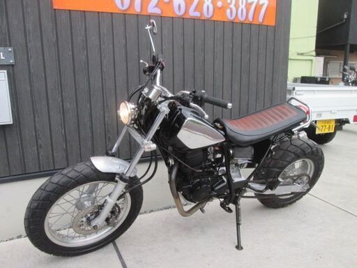 ☆27万円 TW225 実働車☆ヤマハ TW ロンスイカスタム！セル付き TW225